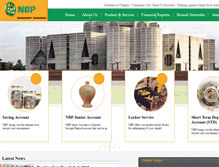 Tablet Screenshot of nbp-bd.com